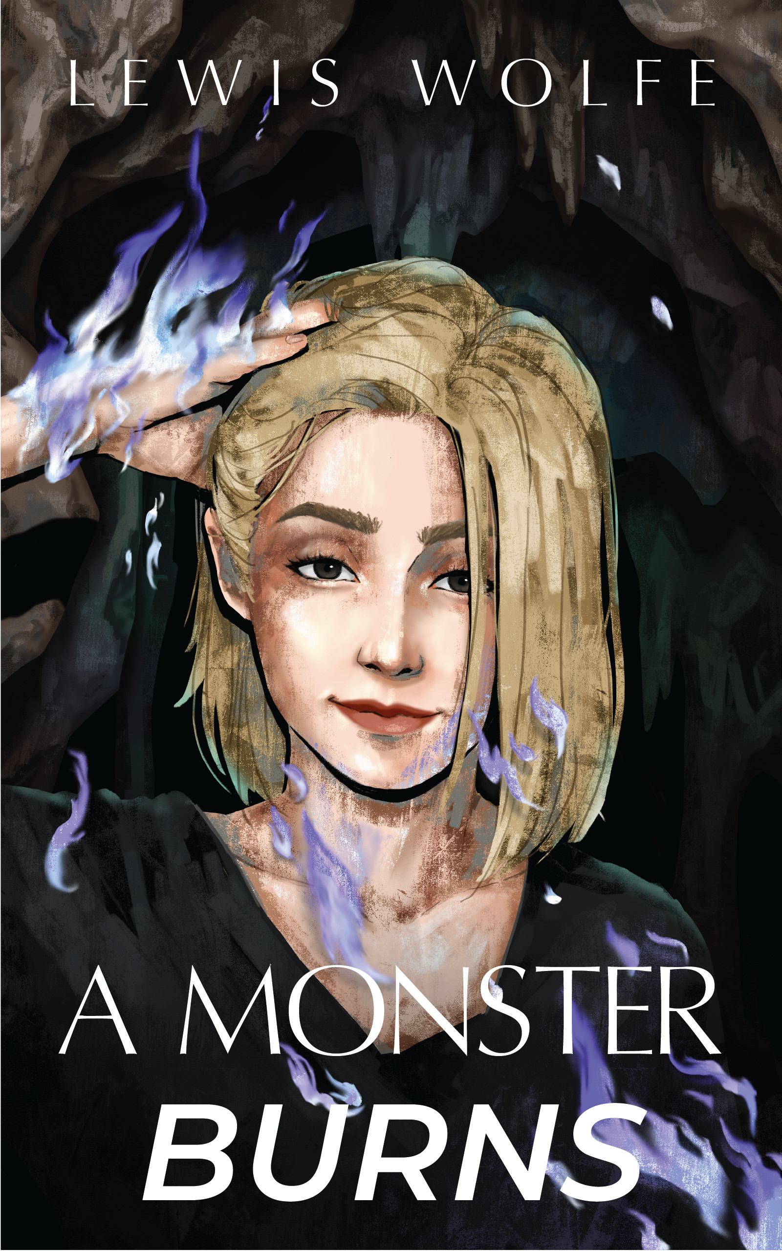 book cover of A Monster Burns